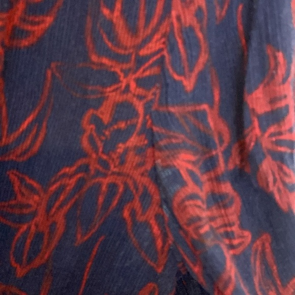 Jason Wu Collective Navy Red Maxi Dress Size 10 - Picture 10 of 13